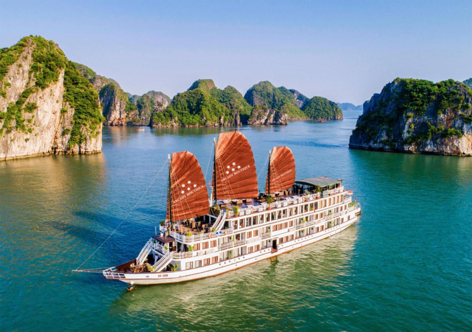 Arcady Boutique Cruise Hotel Hạ Long Ngoại thất bức ảnh